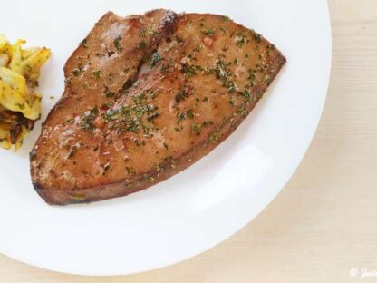 Sur demande(quantité au choix)Veau: Tranche de foie(300gr minimum)29,99€ le kg